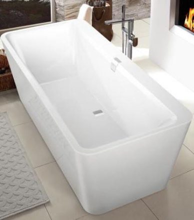 Villeroy & Boch Squaro Edge 12 180x80 szabadon álló kád UBQ180SQE7PDV-01