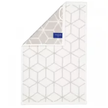  Villeroy & Boch Coordinates Carré Brillant pamut vendégtörölköző 30x50 cm, szavannaszürke 2557-76-3050