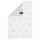 Villeroy & Boch Coordinates Carré Brillant pamut vendégtörölköző 30x50 cm, szavannaszürke 2557-76-3050