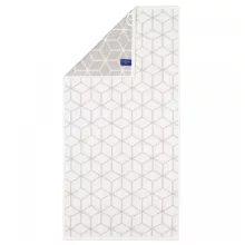   Villeroy & Boch Coordinates Carré Brillant pamut törölköző 50x100 cm, szavannaszürke 2557-76-50100