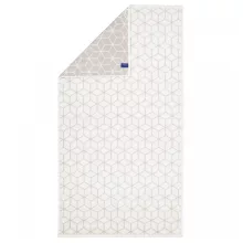   Villeroy & Boch Coordinates Carré Brillant pamut törölköző 80x150 cm, szavannaszürke 2557-76-80150