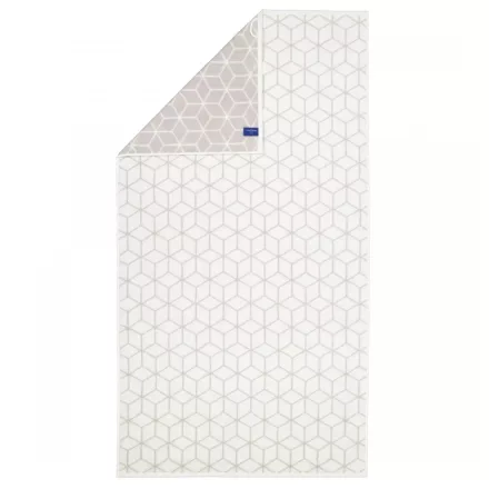 Villeroy & Boch Coordinates Carré Brillant pamut törölköző 80x150 cm, szavannaszürke 2557-76-80150