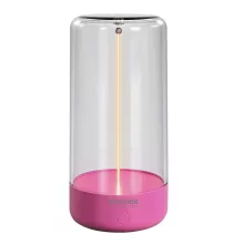   Villeroy & Boch Sompex Pulse tölthető asztali lámpa 14,5 cm, szabályozható beépített LED izzóval, neon rózsaszín 78518
