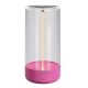 Villeroy & Boch Sompex Pulse tölthető asztali lámpa 14,5 cm, szabályozható beépített LED izzóval, neon rózsaszín 78518