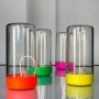 Villeroy & Boch Sompex Pulse tölthető asztali lámpa 14,5 cm, szabályozható beépített LED izzóval, neon rózsaszín 78518