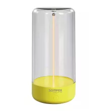   Villeroy & Boch Sompex Pulse tölthető asztali lámpa 14,5 cm, szabályozható beépített LED izzóval, neon sárga 78520