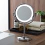 Villeroy & Boch London kozmetikai tükör 40 cm, LED világítással, fényes króm 96055