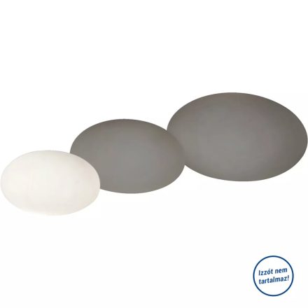 Villeroy & Boch Vancouver kavics alakú asztali lámpa 12 cm, törtfehér 96211