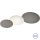 Villeroy & Boch Vancouver kavics alakú asztali lámpa 16 cm, törtfehér 96212