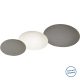 Villeroy & Boch Vancouver kavics alakú asztali lámpa 16 cm, törtfehér 96212