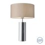 Villeroy & Boch Prag asztali kerek lámpa 53 cm, króm 96245