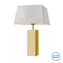   Villeroy & Boch Prag asztali szögletes lámpa 53 cm, arany 96361