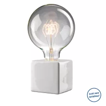 Villeroy & Boch Helsinki asztali lámpa 8 cm, fehér 96401