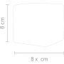 Villeroy & Boch Helsinki asztali lámpa 8 cm, fehér 96401