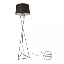   Villeroy & Boch New York állólámpa 150 cm, keresztezett lábbal, fekete 96536
