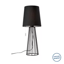   Villeroy & Boch New York állólámpa 150 cm, keresztezett lábbal, fekete 96646