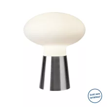 Villeroy & Boch Bilbao asztali lámpa 42 cm, ezüst 96785