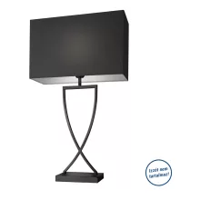 Villeroy & Boch Toulouse asztali lámpa 69 cm, fekete 96861