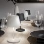 Villeroy & Boch Seoul tölthető asztali lámpa 20 cm LED világítással, antracit 96871