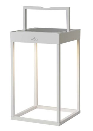 Villeroy & Boch Cannes tölthető-napelemes lámpa 30 cm, fehér 96900