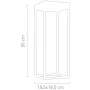Villeroy & Boch Cannes tölthető-napelemes lámpa 50 cm, fehér 96910