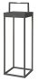 Villeroy & Boch Cannes tölthető-napelemes lámpa 50 cm, antracit 96911