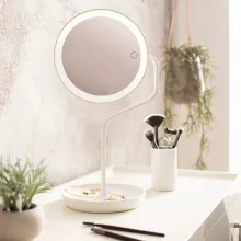   Villeroy & Boch Versailles LED világításos kozmetikai tükör 31 cm, fehér 96931