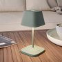 Villeroy & Boch Neapel 2.0 tölthető asztali lámpa 20 cm LED világítással, olivazöld 96967