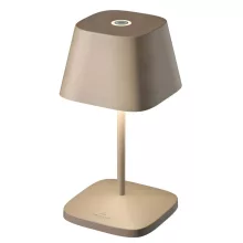   Villeroy & Boch Neapel 2.0 tölthető asztali lámpa 20 cm LED világítással, bézs 96968