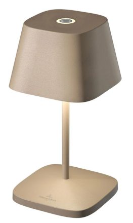 Villeroy & Boch Neapel 2.0 tölthető asztali lámpa 20 cm LED világítással, bézs 96968