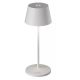 Villeroy & Boch Seoul Micro tölthető asztali lámpa 20 cm LED világítással, fehér 97000