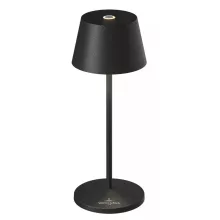   Villeroy & Boch Seoul Micro tölthető asztali lámpa 20 cm LED világítással, fekete 97002