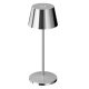 Villeroy & Boch Seoul Micro tölthető asztali lámpa 20 cm LED világítással, króm 97005