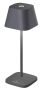 Villeroy & Boch Neapel Micro tölthető asztali lámpa 20 cm LED világítással, antracit 97011