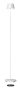 Villeroy & Boch Seoul állólámpa 120 cm LED világítással, fehér 97020