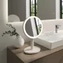 Villeroy & Boch Como kozmetikai tükör 3x-os nagyítással 32 cm, 3 fényszínnel, fehér 97031