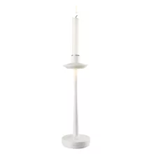   Villeroy & Boch Aarhus tölthető asztali lámpa-gyertyatartó 30 cm, kültéri/beltéri használatra, fehér 97040