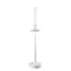 Villeroy & Boch Aarhus tölthető asztali lámpa-gyertyatartó 30 cm, kültéri/beltéri használatra, fehér 97040