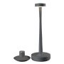 Villeroy & Boch Aarhus tölthető asztali lámpa-gyertyatartó 30 cm, kültéri/beltéri használatra, antracit 97041