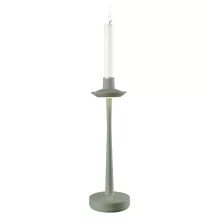   Villeroy & Boch Aarhus tölthető asztali lámpa-gyertyatartó 30 cm, kültéri/beltéri használatra, olivazöld 97043