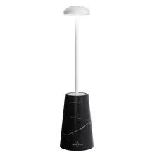 Villeroy & Boch Siena asztali lámpa, fekete/fehér 97050