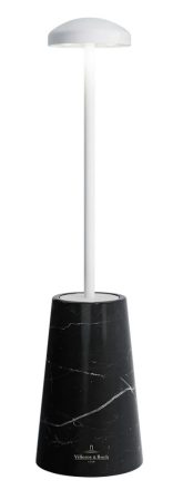 Villeroy & Boch Siena asztali lámpa, fekete/fehér 97050