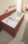 Villeroy & Boch Targa Plus akril kád 160x70 cm, fényes fehér UBA167NES2V-01