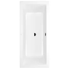   Villeroy & Boch Targa Plus Duo akril kád 170x75 cm közép lefolyóval, fényes fehér UBA170NES2V-01