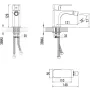Wellis Cosmo bidé csaptelep ACS0203