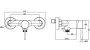 Wellis Comino zuhany csaptelep ACS0267