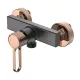 Wellis Umbra matt fekete/rose gold zuhanycsaptelep ACS0309