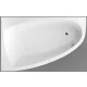 Wellis Matana balos aszimmetrikus kád 150x95, lábbal AK00500