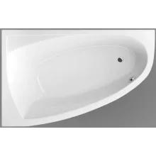   Wellis Matana balos aszimmetrikus kád 160x100, lábbal AK00501