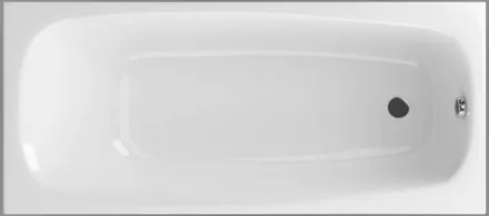 Wellis Como akril egyenes kád 180x80, lábbal AK00561